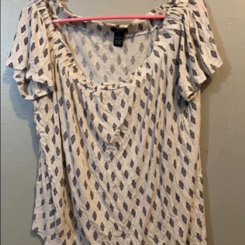 Off the shoulder shirt